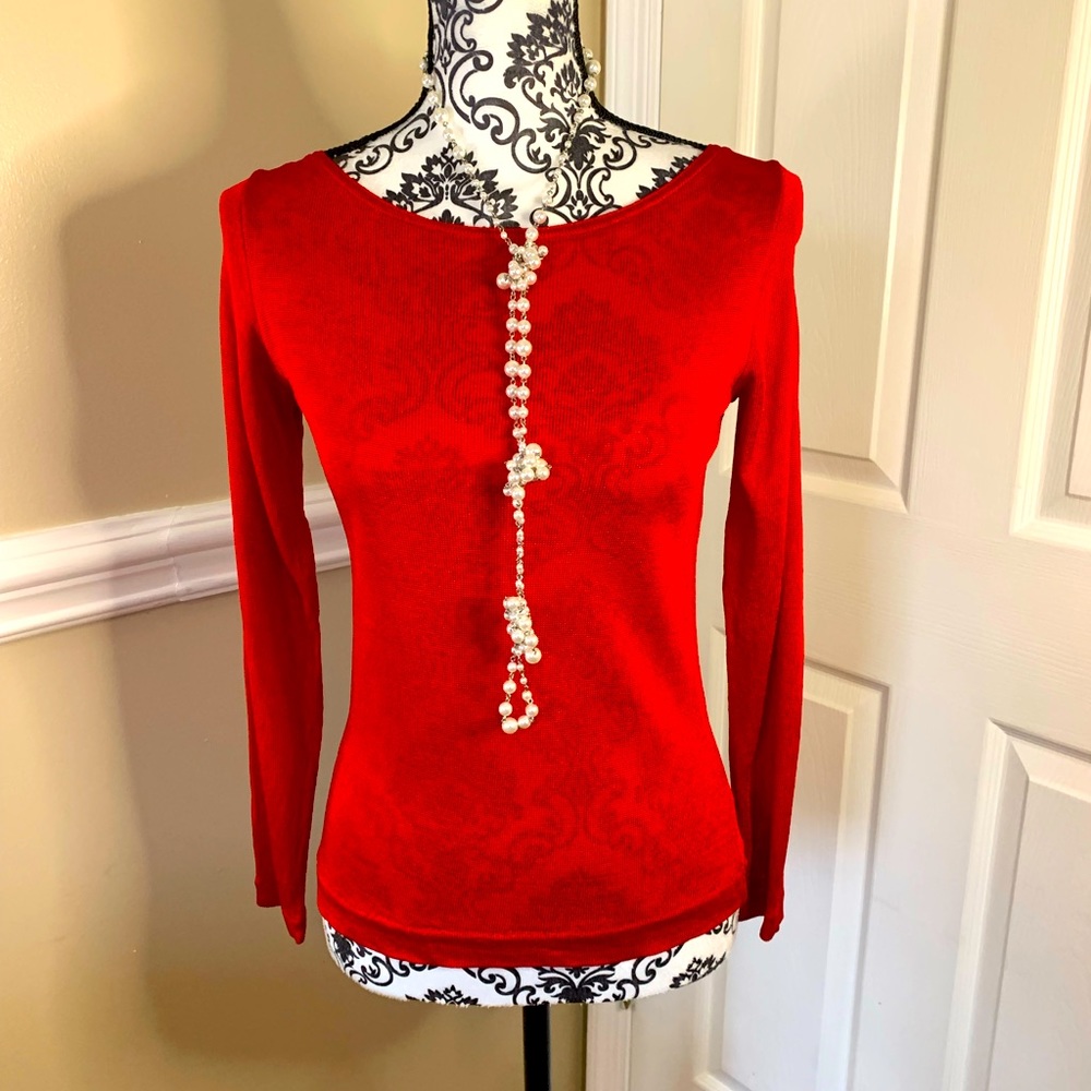 Hark -vintage, RED Sweater Size Lg.